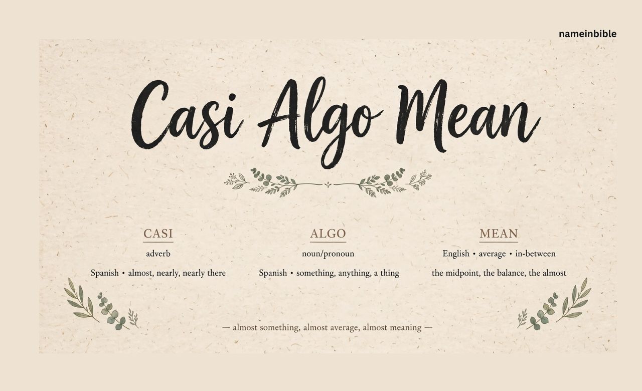 Casi Algo Mean