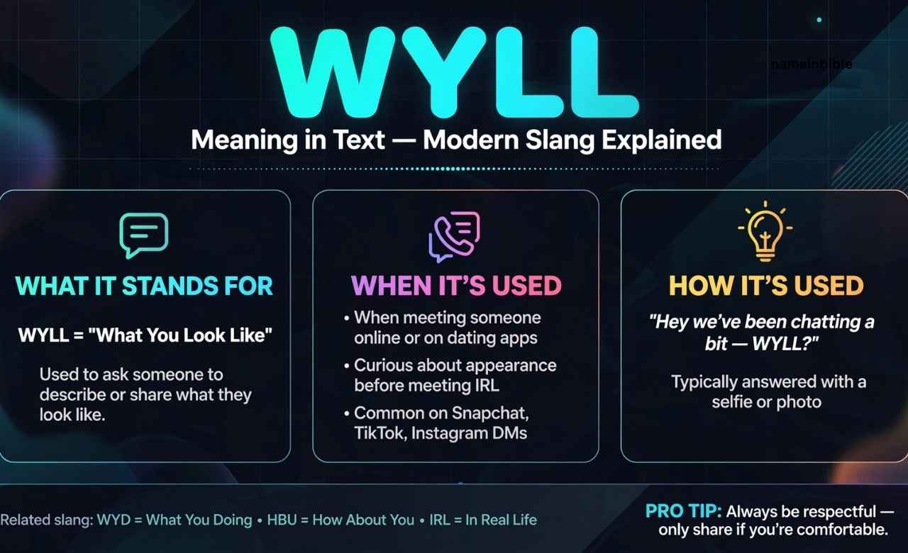 WYLL Meaning in Text
