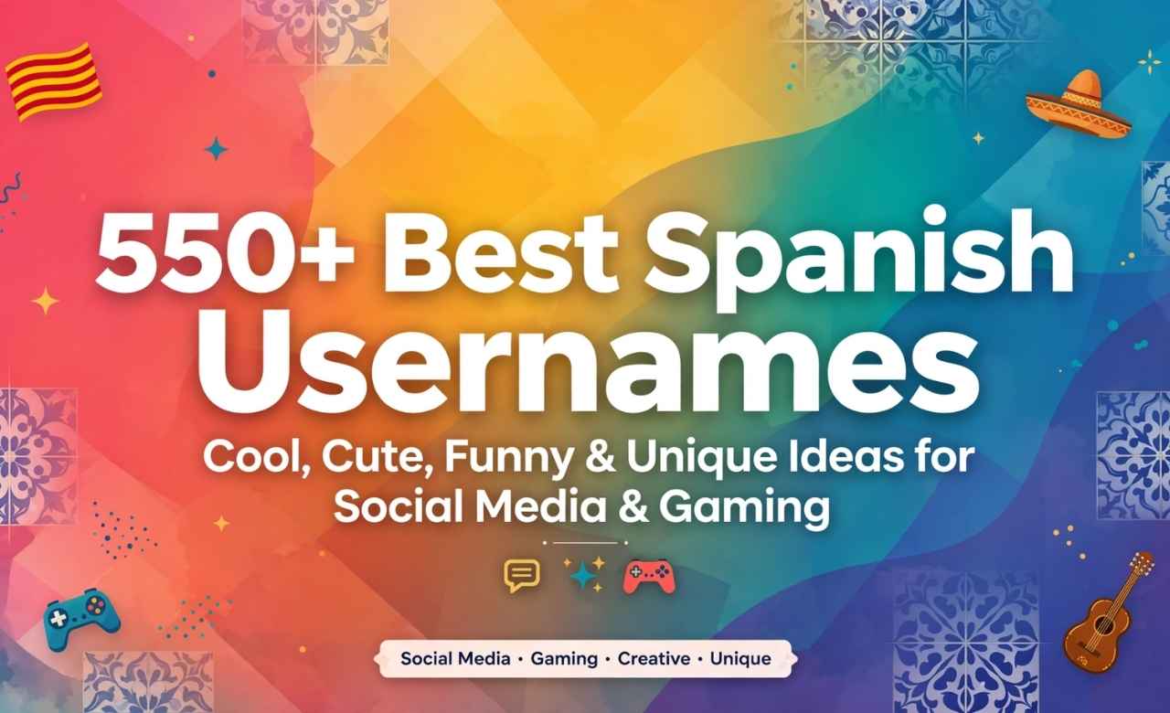 Spanish Usernames