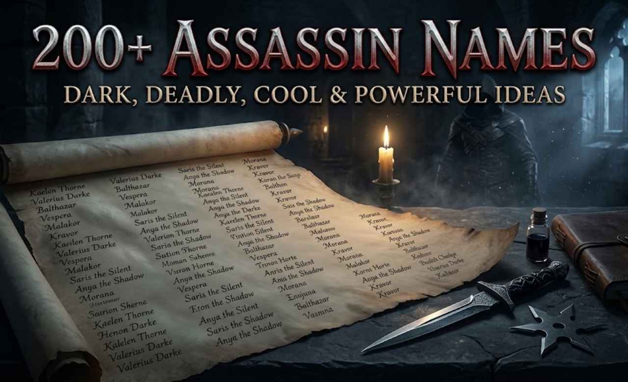 Assassin Names