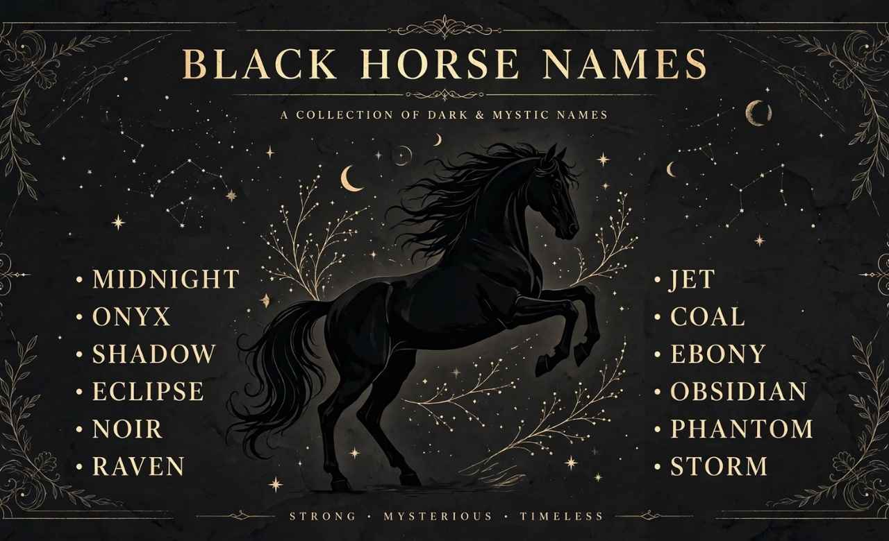 Black Horse Names