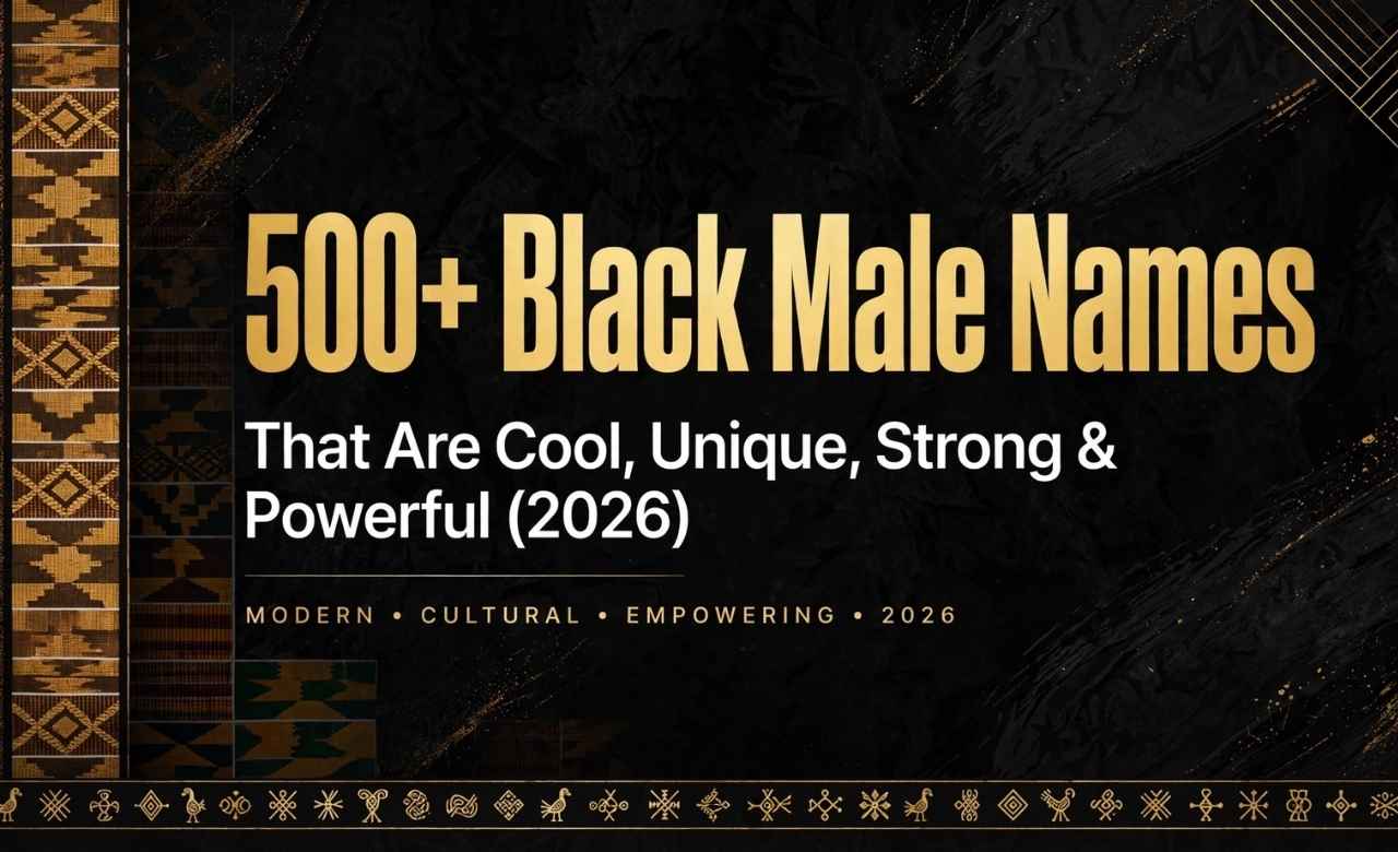 Black Male Names