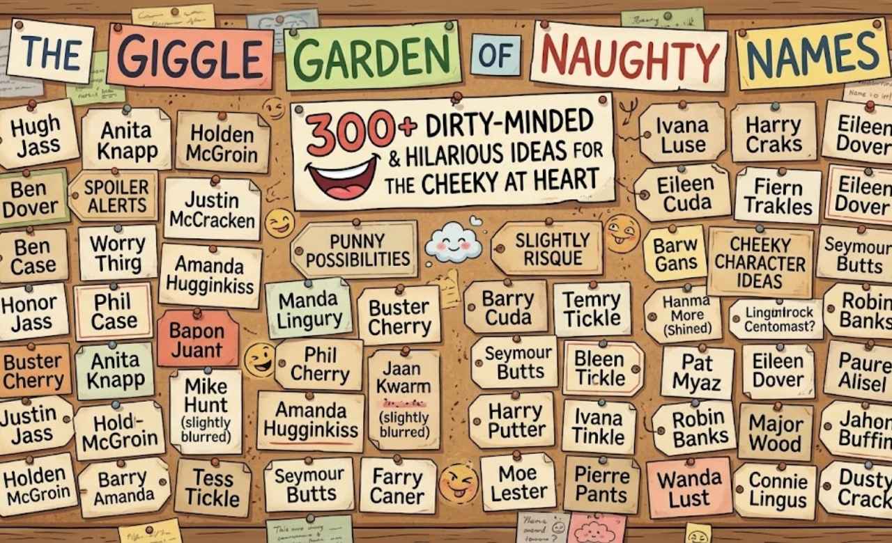 Funny Inappropriate Names