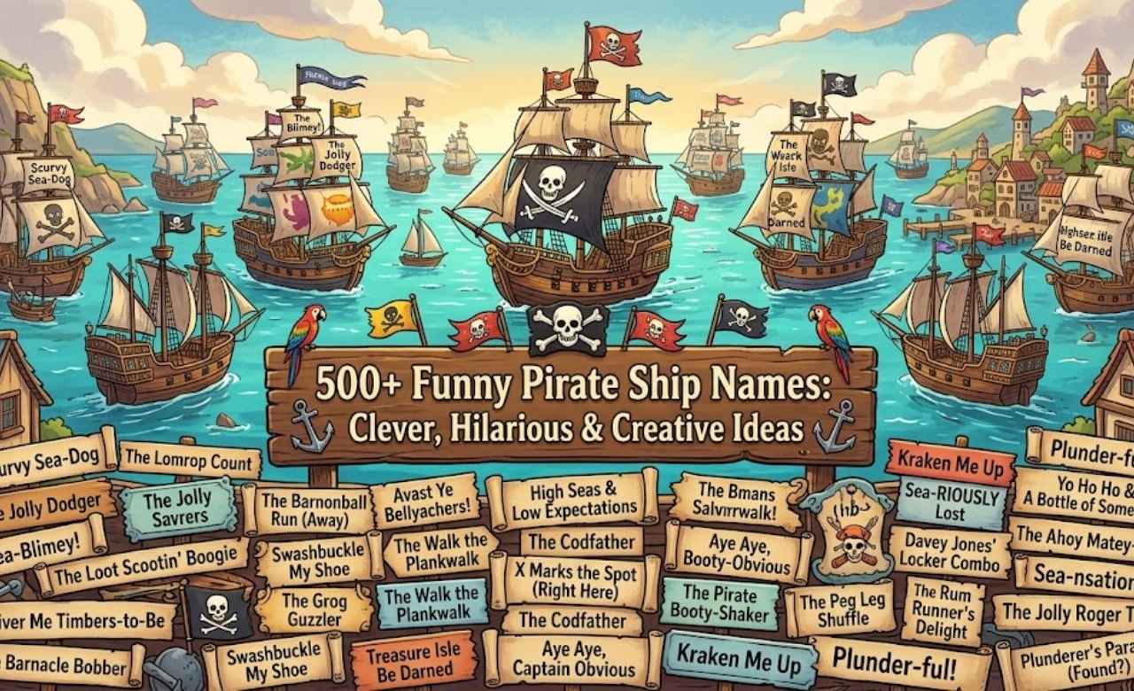 Funny Pirate Ship Names