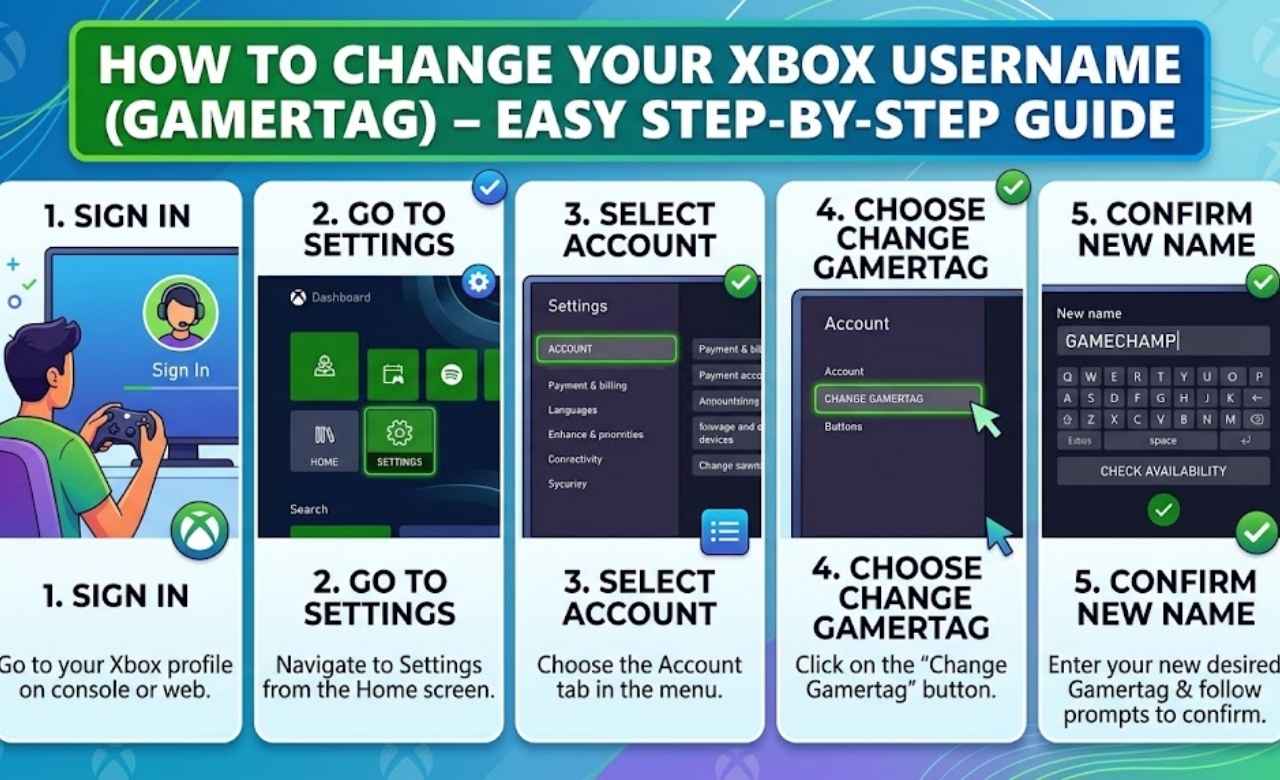 How to Change Your Xbox Username