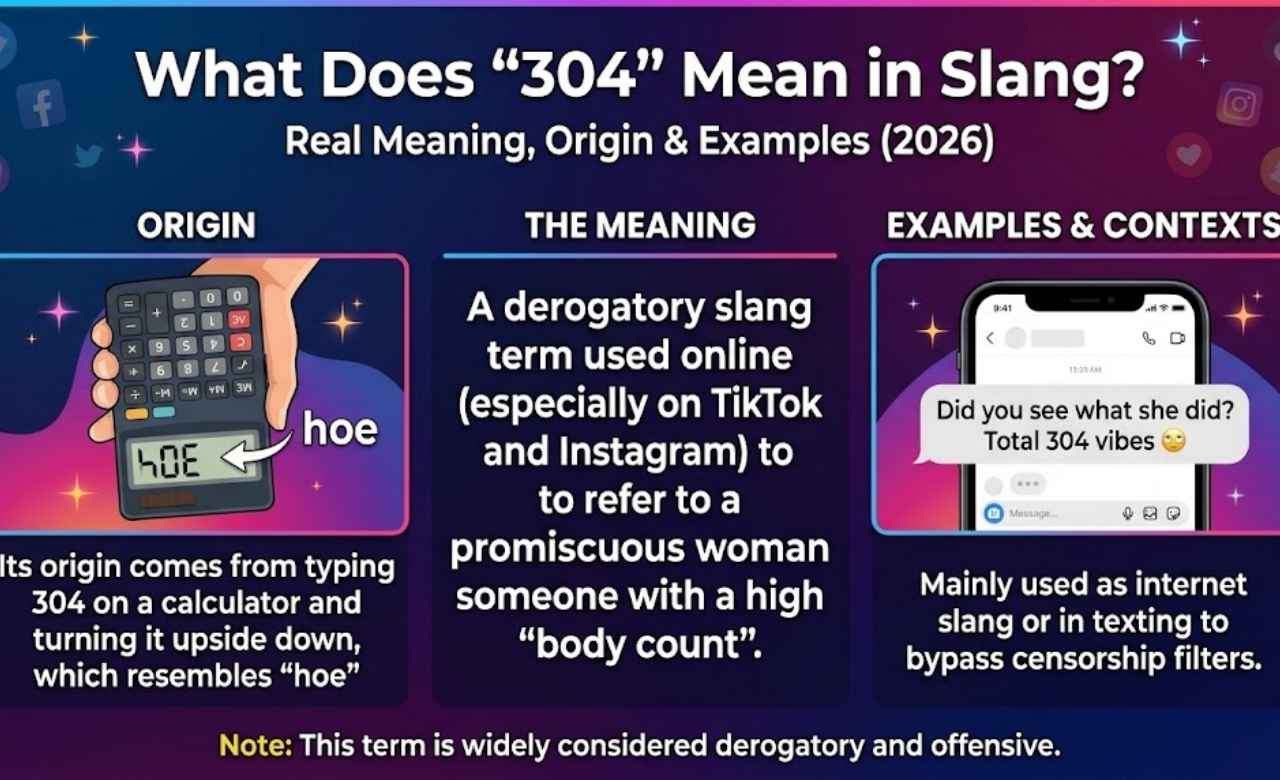 304 Mean in Slang